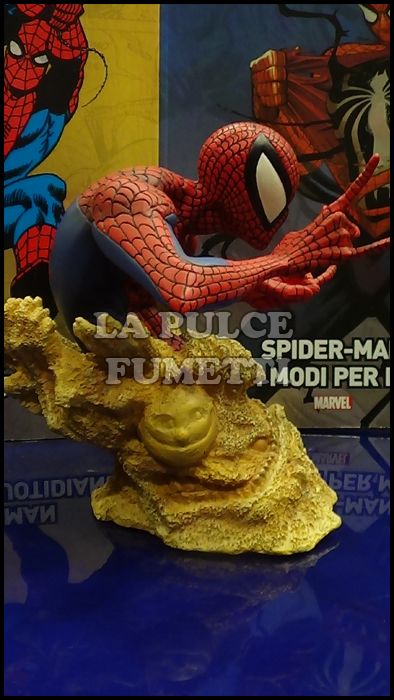 MARVEL UNIVERSE SAM KIETH SPIDER-MAN BUST - SENZA SCATOLA ORIGINALE